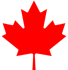 Canada leaf icon